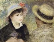 Pierre Renoir Boating Couple (Aline Charigot and Renoir) Germany oil painting artist